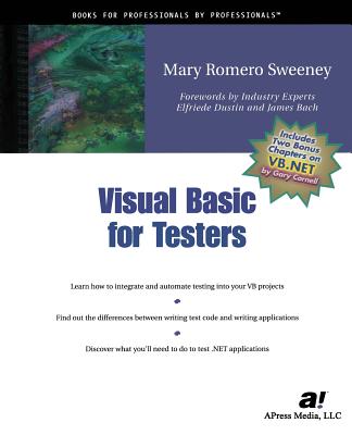 Visual Basic for Testers Cover Image