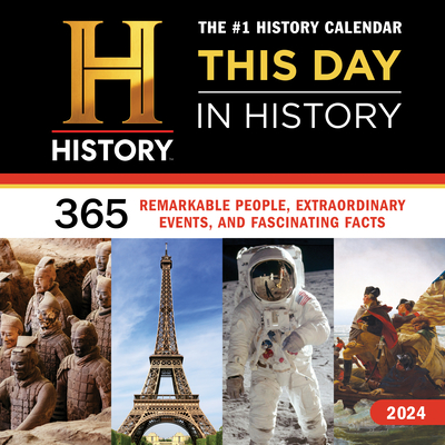 2024 History Channel This Day in History Wall Calendar: 365 Remarkable People, Extraordinary Events, and Fascinating Facts (Moments in HISTORY™ Calendars)