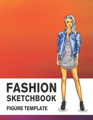 Fashion Angels I Love Fashion Sketch Portfolio - Fashion Design Sketch Book  for Beginners, Sketch Pad with Stencils and Stickers For Kids 6 and Up