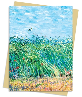 Van Gogh: Wheat Field with a Lark Greeting Card Pack: Pack of 6 (Greeting Cards) By Flame Tree Studio (Created by) Cover Image