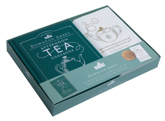 The  Official Downton Abbey Afternoon Tea Cookbook Gift Set [book + tea towel] (Downton Abbey Cookery)