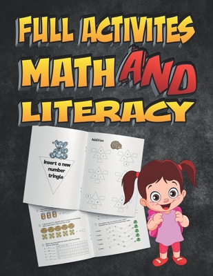 Fall Activities Math and Literacy: Fall Worksheets for Kindergarten - Drawing - Math - Reading Cover Image