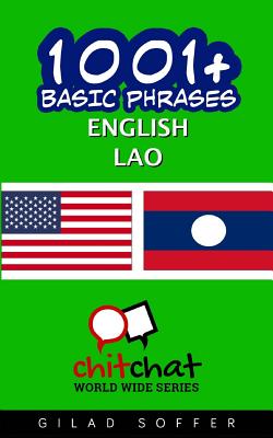 1001+ Basic Phrases English - Lao By Gilad Soffer Cover Image