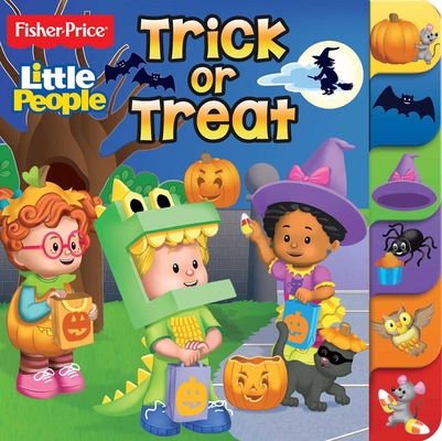 Fisher Price Little People: Trick or Treat (Board Books with Tabs) Cover Image