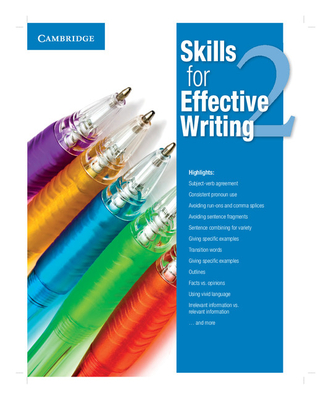 Skills for Effective Writing Level 2 Student's Book By Various (Other) Cover Image