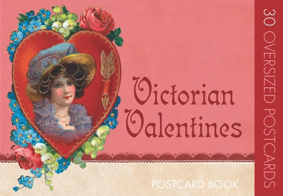 Victorian Valentines Postcard Book Cover Image