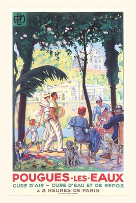 Vintage Journal Pougues les Eaux Poster (Paperback)