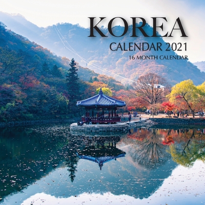 Korea Calendar 2021: 16 Month Calendar