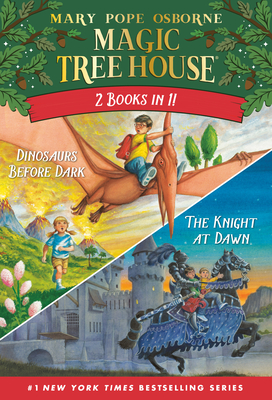 Magic Tree House 2-in-1 Bindup: Dinosaurs Before Dark/The Knight at Dawn (Magic Tree House (R)) Cover Image
