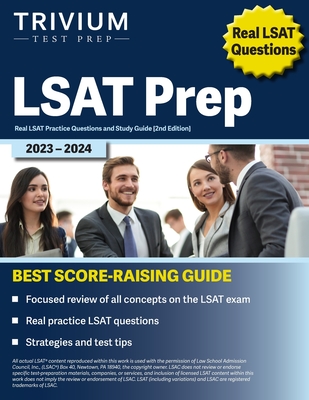 LSAT Prep 2023-2024: Real LSAT Practice Questions and Study Guide 