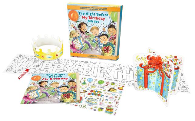 Night Before My Birthday Gift Set By Natasha Wing, Amy Wummer (Illustrator) Cover Image