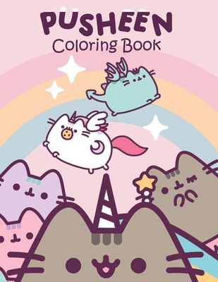 Pụshéen's Coloring Book: Draw Anything and Everything in the Cutest Style Ever Cover Image