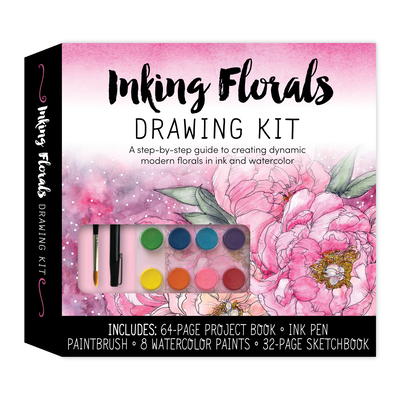 Cover for Inking Florals Drawing Kit