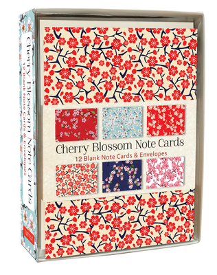 Cherry Blossom Note Cards: 12 Blank Note Cards & Envelopes (4 X 6 Inch Cards  in a Box) (Novelty)