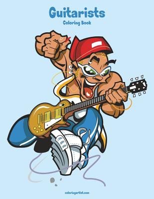 Guitarists Coloring Book 1 Cover Image