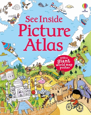 See Inside Picture Atlas, with Map Poster | The Doylestown Bookshop