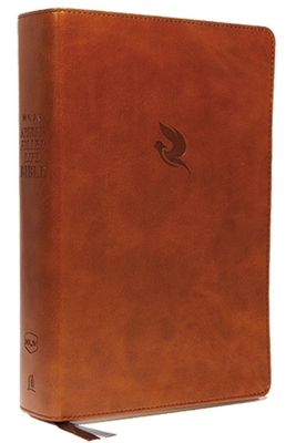 NKJV, Spirit-Filled Life Bible, Third Edition, Imitation Leather, Brown, Indexed, Red Letter Edition, Comfort Print: Kingdom Equipping Through the Pow Cover Image