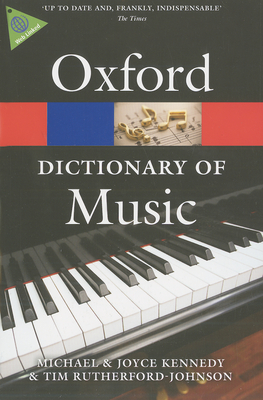 Cover for The Oxford Dictionary of Music (Oxford Quick Reference)