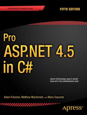Pro ASP.NET 4.5 in C# Cover Image