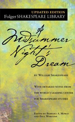 cover art for the Folger edition of A Midsummer Night's Dream by William Shakespeare.