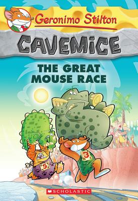Geronimo Stilton Cavemice #5: The Great Mouse Race Cover Image