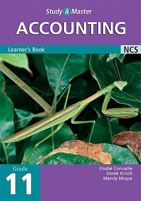 Study and Master Accounting Grade 11 Learner's Book Cover Image