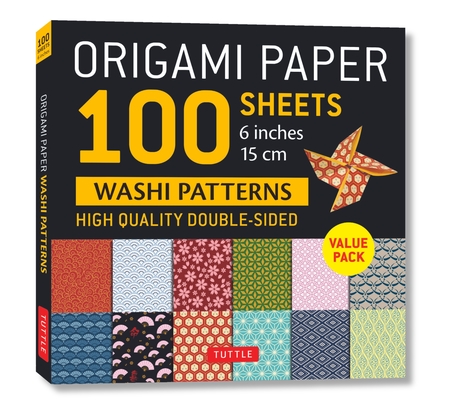 Origami Paper 100 Sheets Washi Patterns 6 (15 CM)