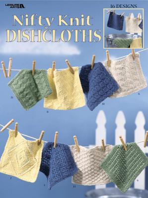 Nifty Knit Dishcloths (Leisure Arts #3122) Cover Image