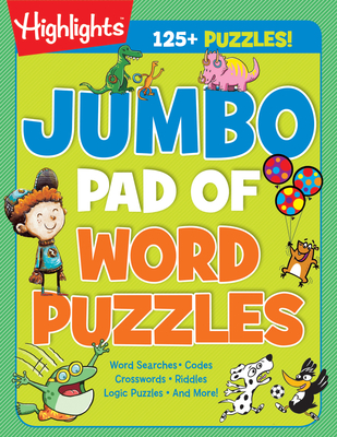 Jumbo Pad of Word Puzzles (Highlights Jumbo Books & Pads) Cover Image