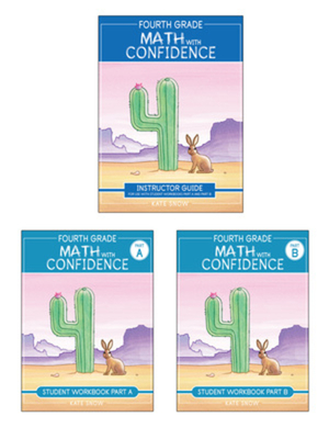 Fourth Grade Math with Confidence Complete Bundle Cover Image