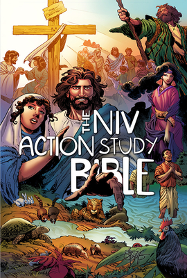 The NIV Action Study Bible (Action Bible Series) By Sergio Cariello (Illustrator) Cover Image