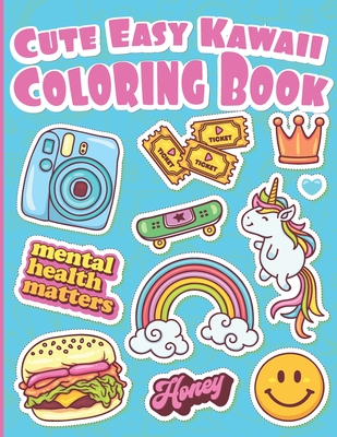 Childrens Coloring Books: Super Cute Kawaii Animals Coloring Pages
