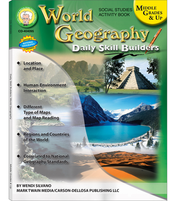 World Geography, Grades 6 - 12: Volume 7 (Daily Skill Builders) Cover Image