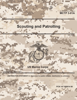 Marine Corps Tactical Publication MCTP 3-01A Scouting and Patrolling July 2020 Cover Image