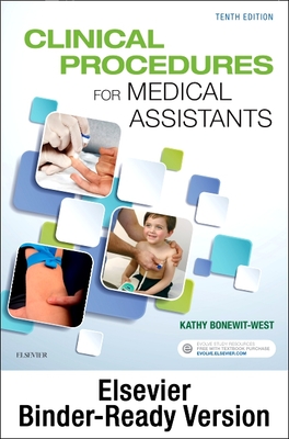 Clinical Procedures for Medical Assistants - Binder Ready By Kathy Bonewit-West Cover Image