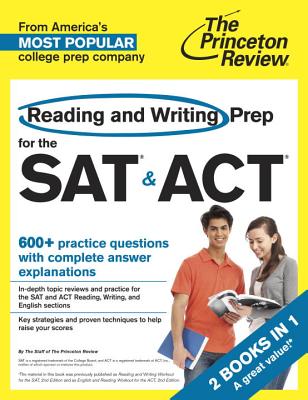 Cover for Reading and Writing Prep for the SAT & ACT