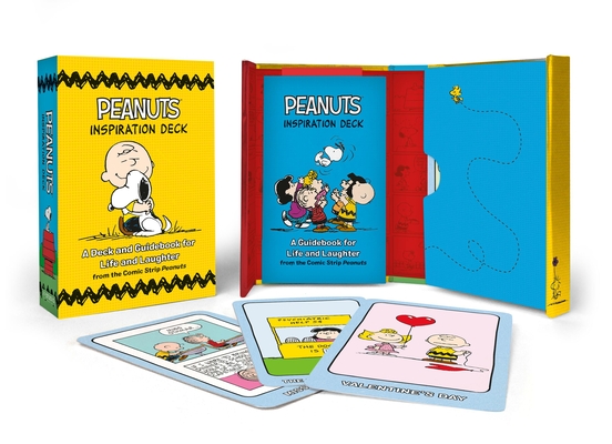 Peanuts Inspiration Deck: A Deck and Guidebook for Life and Laughter From the Comic Strip Peanuts Cover Image