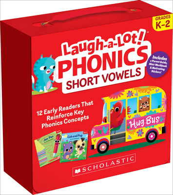 Laugh-A-Lot Phonics: Short Vowels (Parent Pack): 12 Engaging Books That Teach Key Decoding Skills to Help New Readers Soar By Liza Charlesworth Cover Image