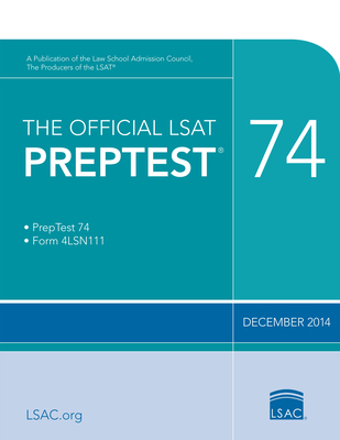 The Official LSAT Preptest 74: (Dec. 2014 Lsat) Cover Image