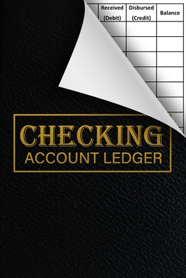 Checking Account Ledger: budgeting, expense tracker, 6 Column Payment Record And Tracker Log Book - General Business Ledger Checking Account Tr Cover Image
