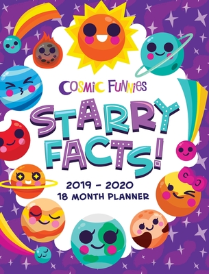 Cosmic Funnies 2019-2020 Planner: 17 month planner By Jacqueline Moliner Cover Image