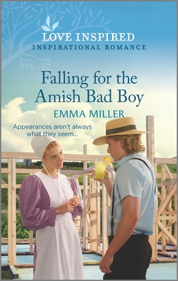 Falling for the Amish Bad Boy: An Uplifting Inspirational Romance Cover Image