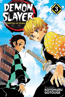 Demon Slayer: Kimetsu No Yaiba, Vol. 3, Volume 3 - by Koyoharu Gotouge  (Paperback)