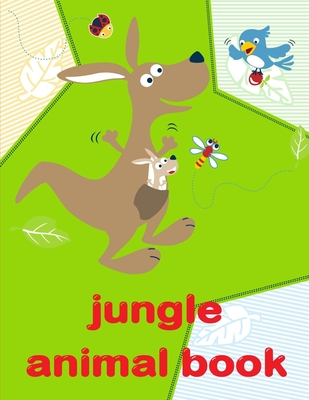 Jungle Animal Book: coloring pages with funny images to Relief Stress for kids and adults Cover Image