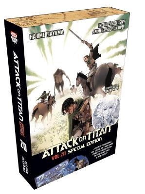 Attack on Titan 20 Manga Special Edition w/DVD (Attack on Titan Special Edition #5) By Hajime Isayama Cover Image