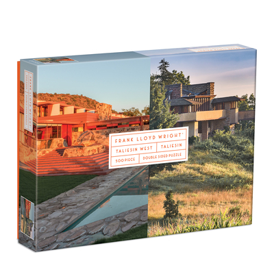 Frank Lloyd Wright Taliesin and Taliesin West 500 Piece Double-Sided Puzzle Cover Image