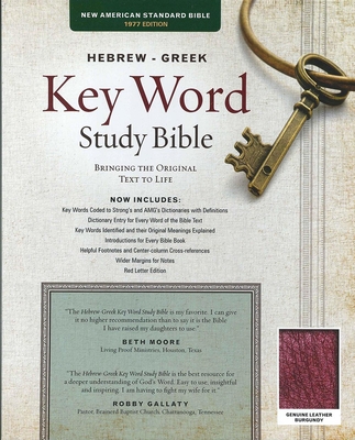 Hebrew-Greek Key Word Study Bible-NASB: Key Insights Into God's Word (Key Word Study Bibles)