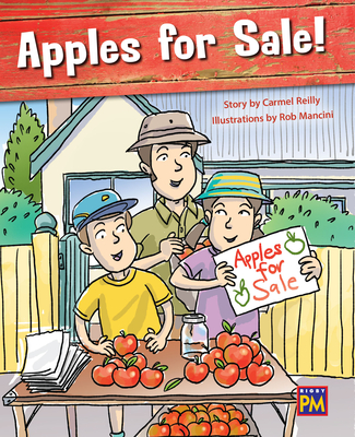 Apples for Sale!: Leveled Reader Orange Level 15 By Rg Rg (Prepared by) Cover Image
