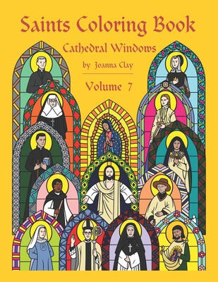 Saints Coloring Book: Volume 7 Cover Image