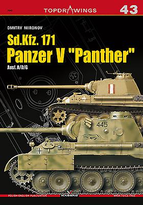 Sd.Kfz. 171 Panzer V Panther: Ausf. A/D/G (Topdrawings #7043) By Dmitry Mironov Cover Image